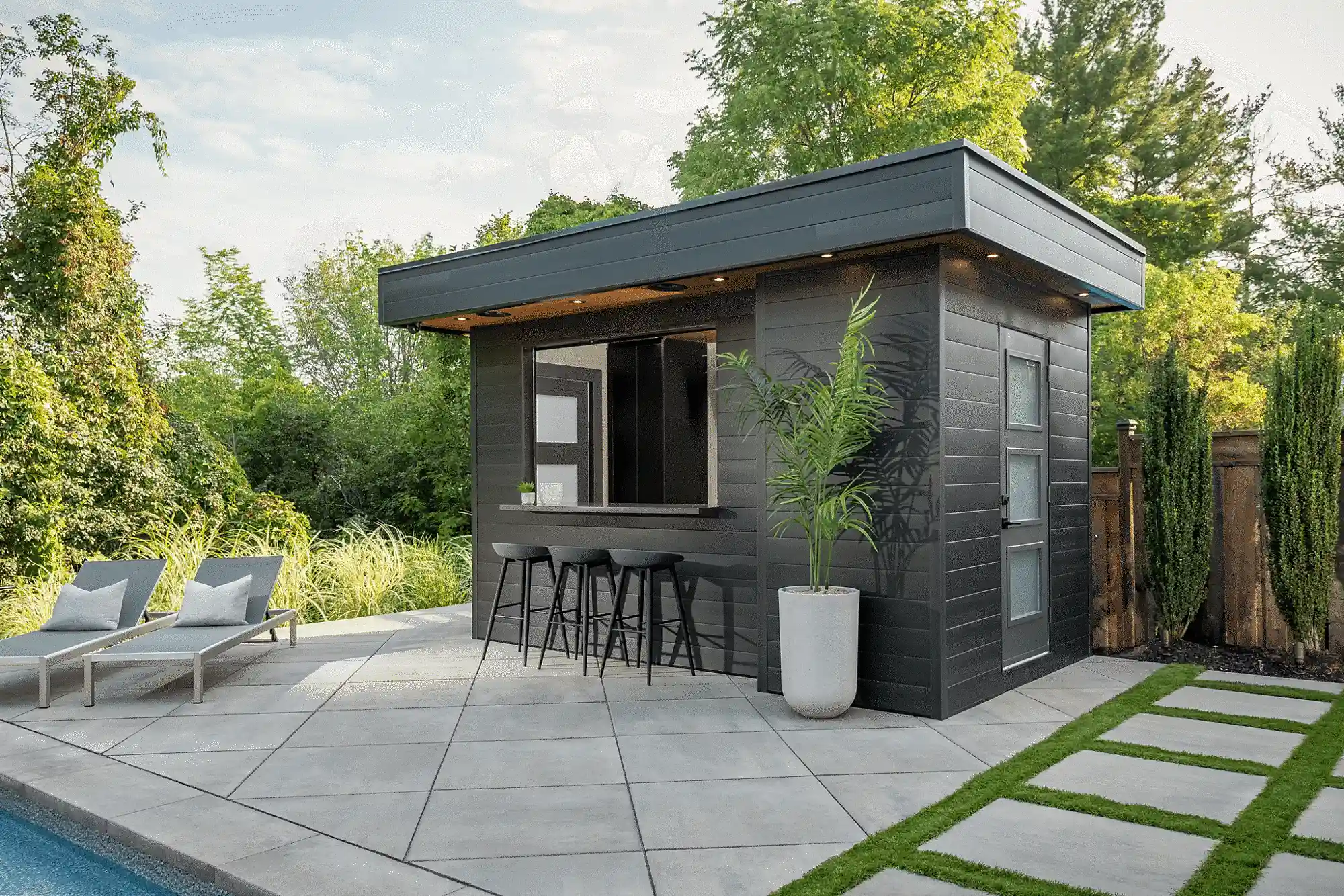 Laluminium comme revêtement pour votre cabanon